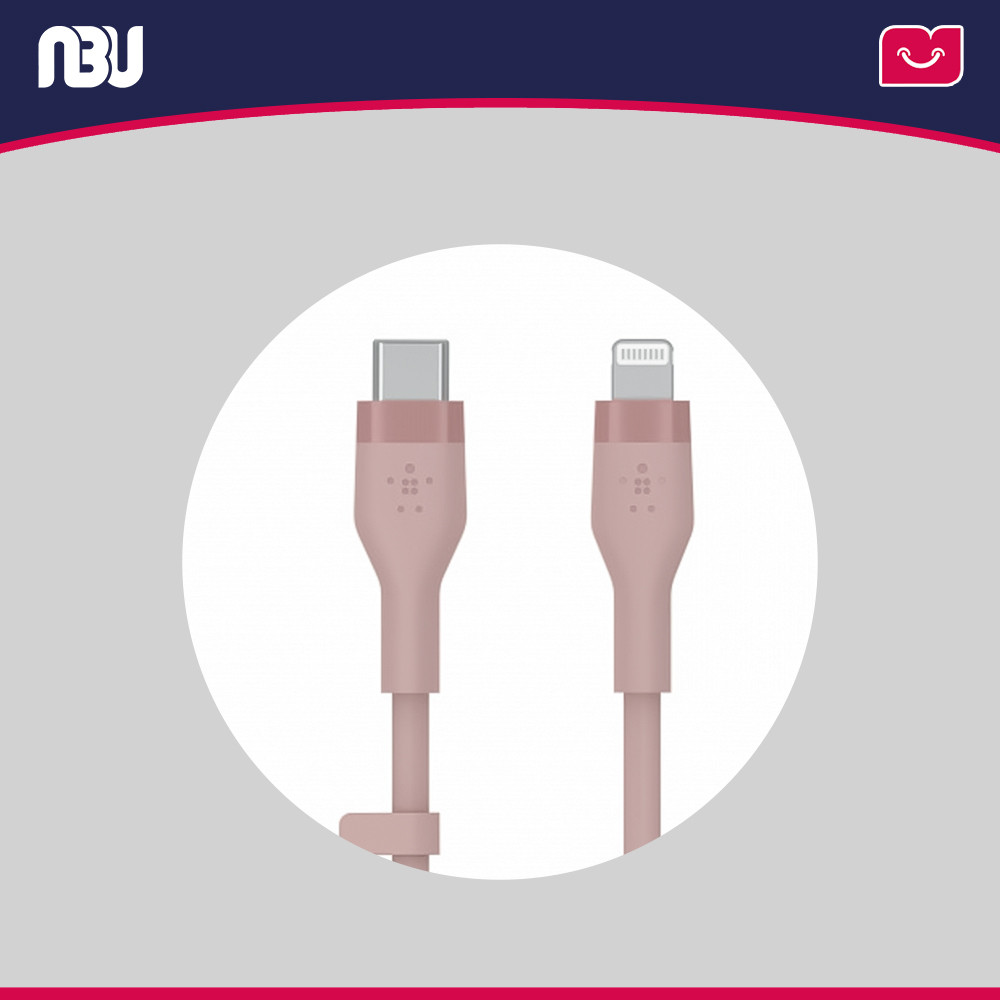 کابل USB-C به لایتنینگ بلکین مدل CAA009bt طول 3 متر