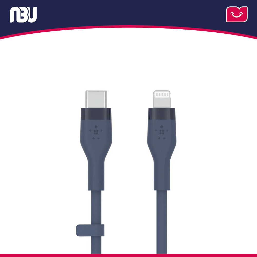 کابل USB-C به لایتنینگ بلکین مدل CAA009bt طول 3 متر