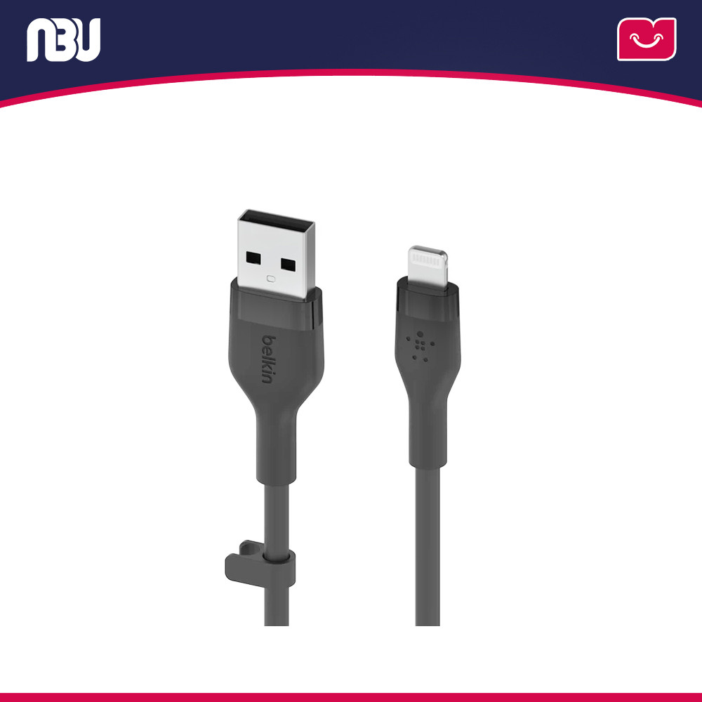 کابل تبدیل USB-A  به لایتنینگ بلکین مدل CAA008BT به طول 1 متر