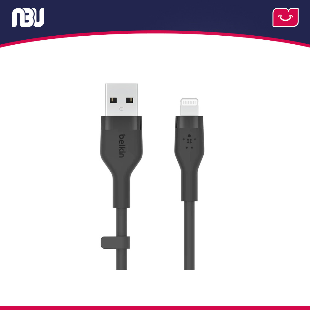 کابل تبدیل USB-A  به لایتنینگ بلکین مدل CAA008BT به طول 1 متر