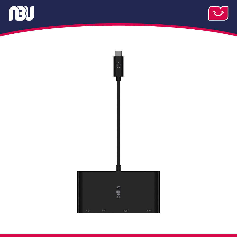 مبدل USB-C 1 به 4 بلکین مدل AVC005bt