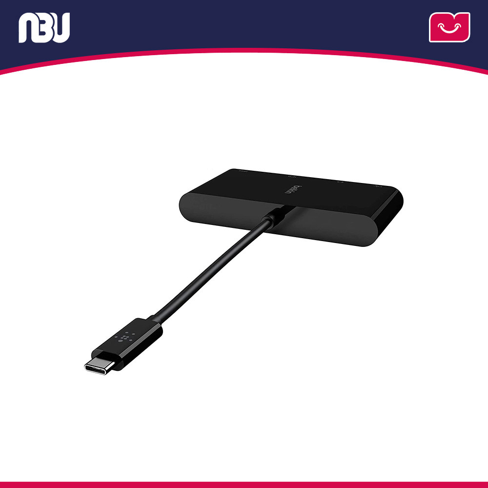 مبدل USB-C 1 به 4 بلکین مدل AVC005bt