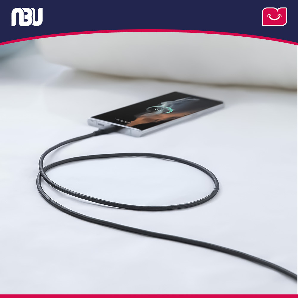 تصویر جدید کابل تبدیل USB-A به USB-C انکر مدل A81H6 322 Nylon به طول 2 متر