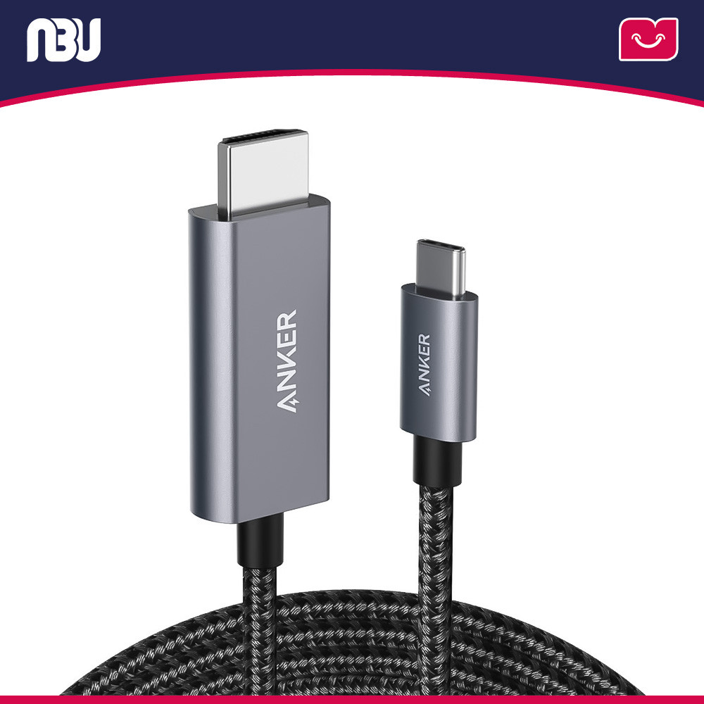 تصویر جدید کابل تبدیل USB-C به HDMI انکر مدل A8730 به طول 2 متر