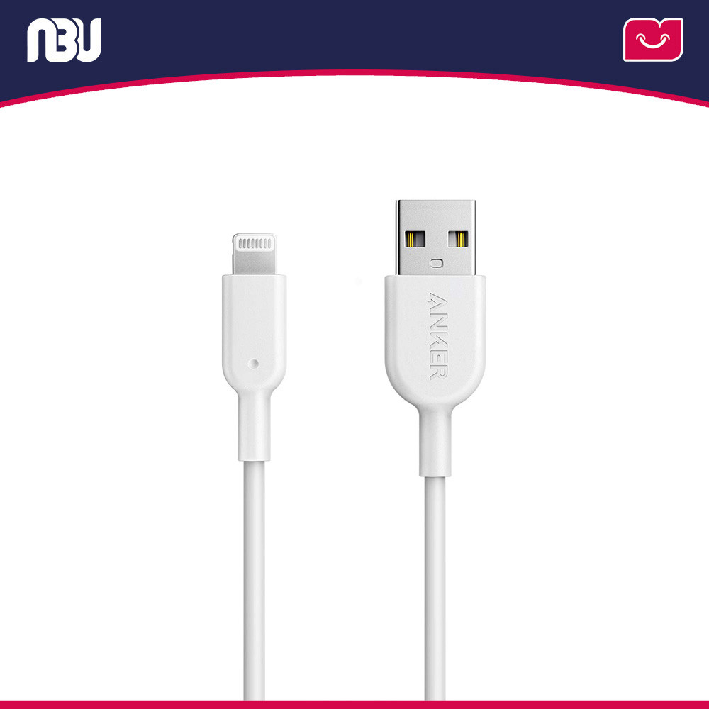 تصویر جدید کابل تبدیل USB-A به لایتنینگ انکر مدل A8432 به طول 1 متر