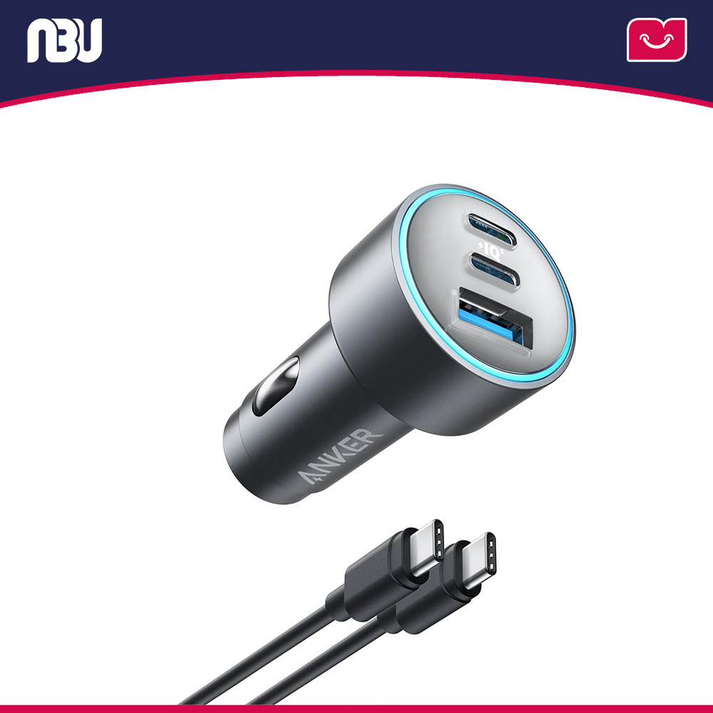 تصویر جدید شارژر فندکی 67 وات انکر مدل B2731 535 به همراه کابل USB-C