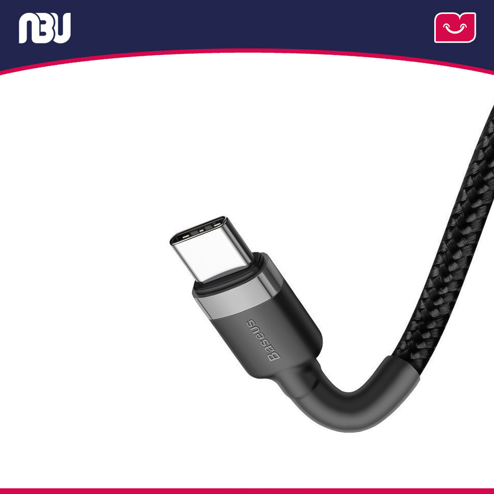 تصویر جدید کابل تبدیل USB-C به USB-C باسئوس مدل CATKLF-HG1 به طول 2 متر