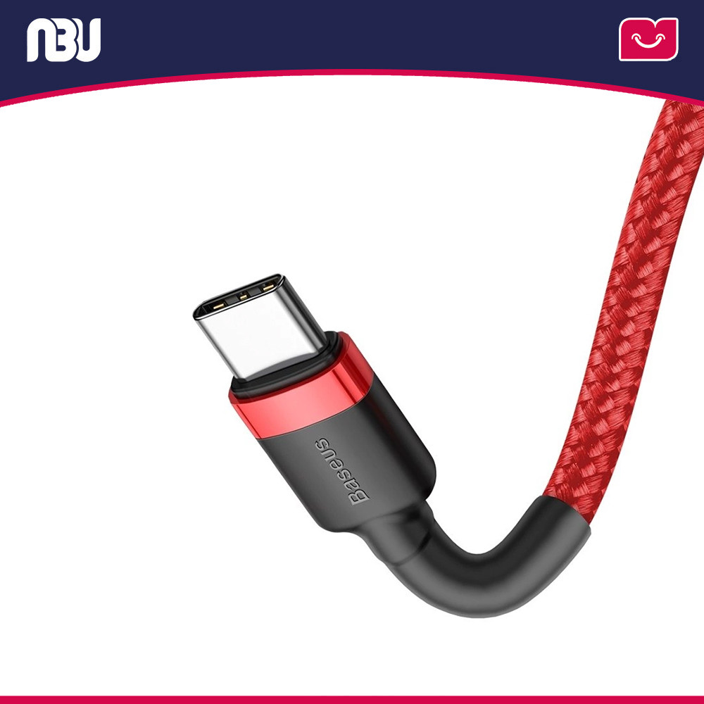 تصویر جدید کابل تبدیل USB-C به USB-C باسئوس مدل CATKLF-G09به طول 1 متر