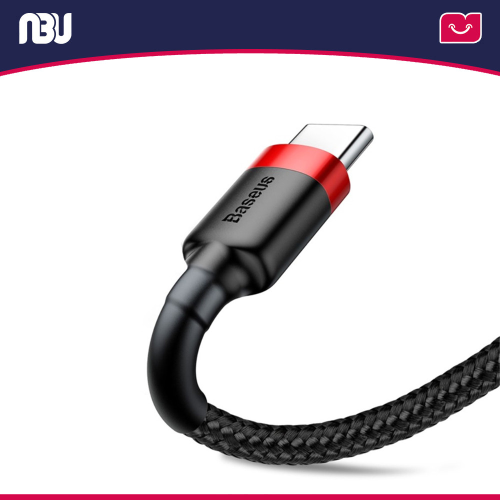 تصویر جدید کابل تبدیل USB-C به USB-C باسئوس مدل CATKLF-GG1به طول 1 متر