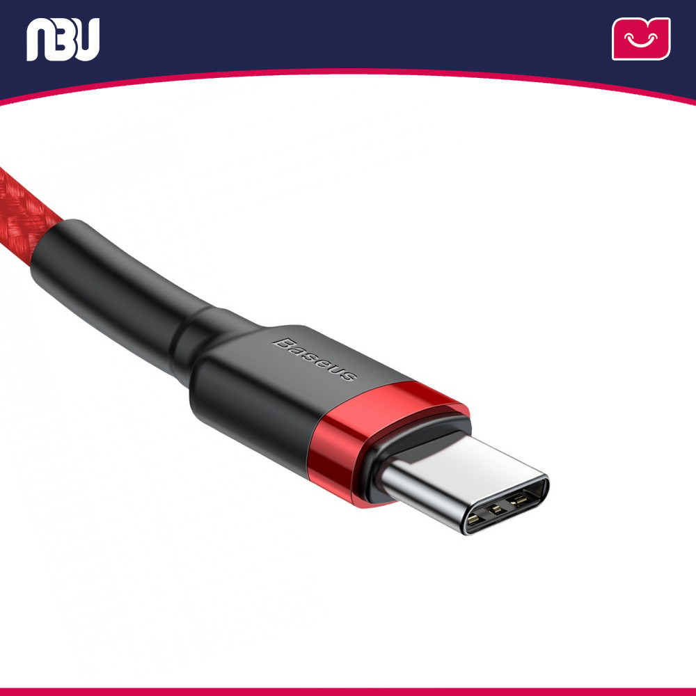 تصویر جدید کابل تبدیل USB-C به USB-C باسئوس مدل CATKLF-H09 به طول 2 متر