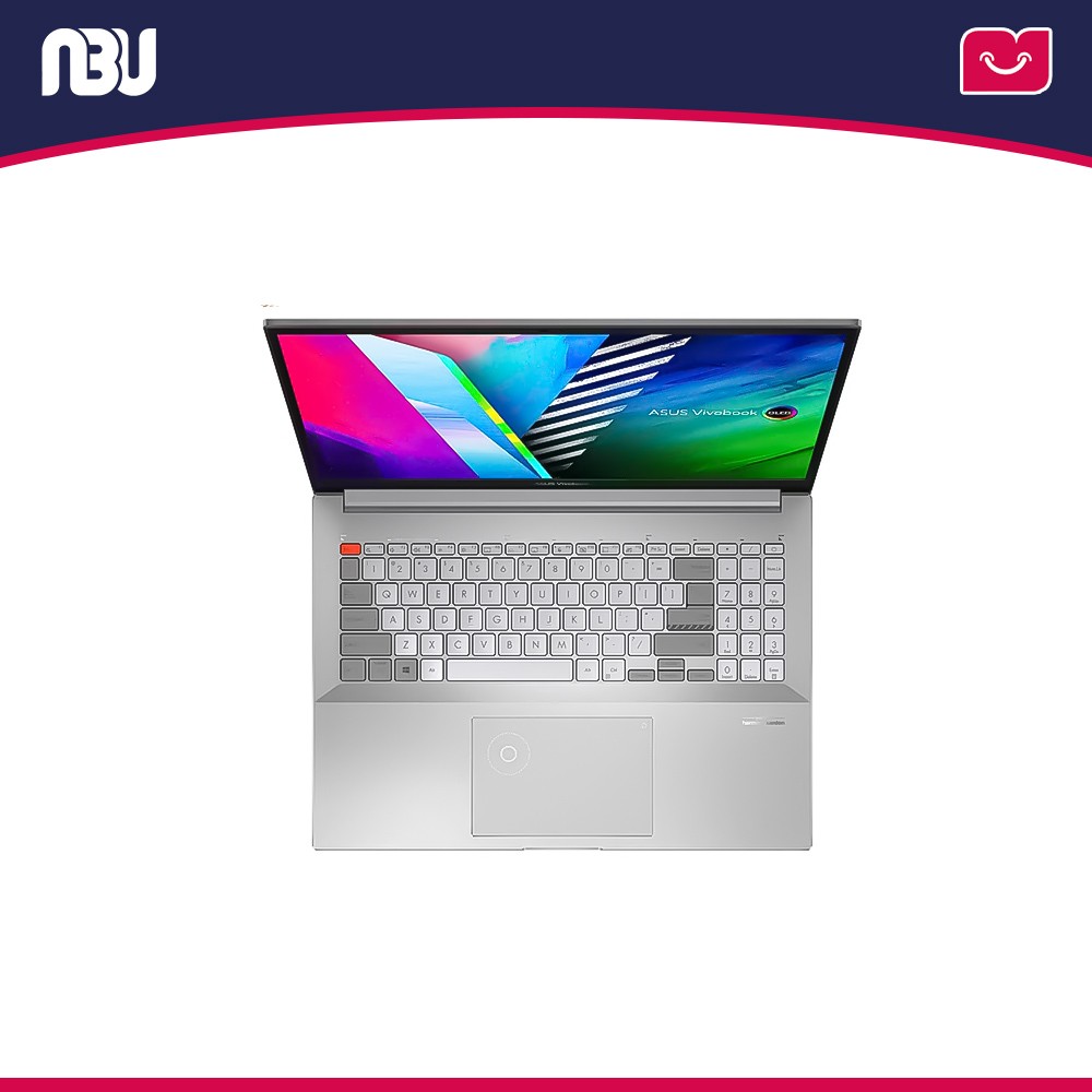 لپ تاپ ایسوس مدل ASUS M7600QE-Z|R5 5600H-16GB-512GB SSD-4GB RTX 3050 Ti-4K OLED 60Hz