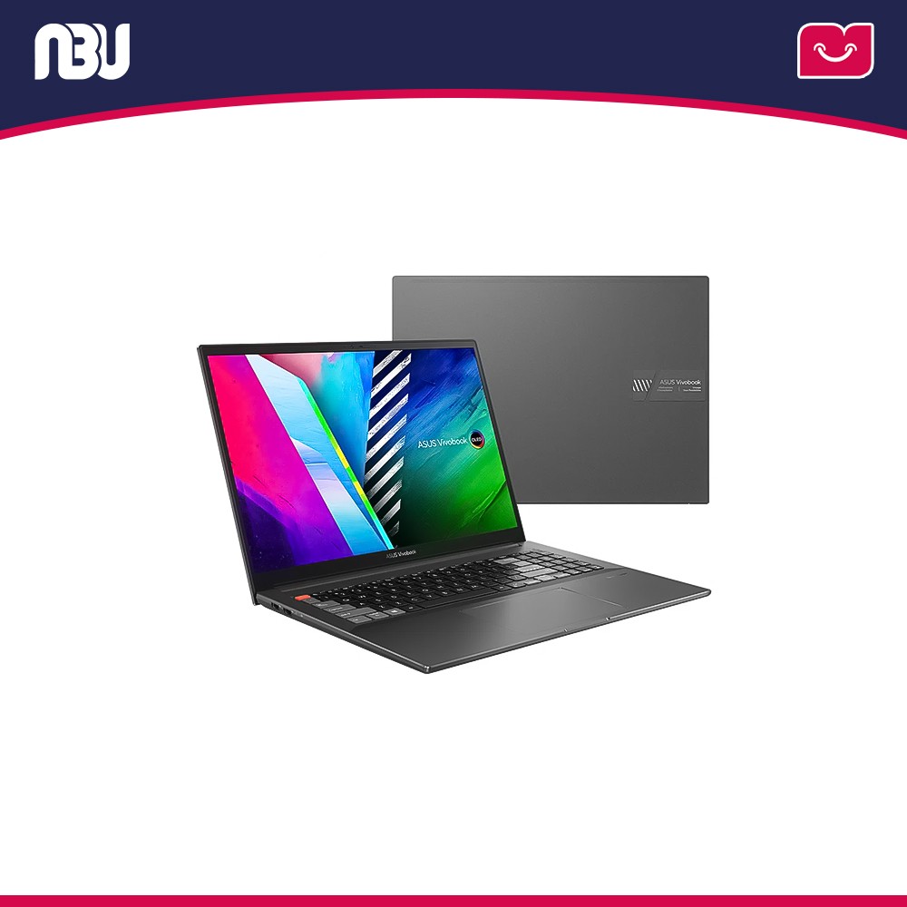 لپ تاپ ایسوس مدل ASUS M7600QE-C|R9 5900HX-32GB-1TB SSD-4GB RTX 3050 Ti-4K OLED 60Hz PACK