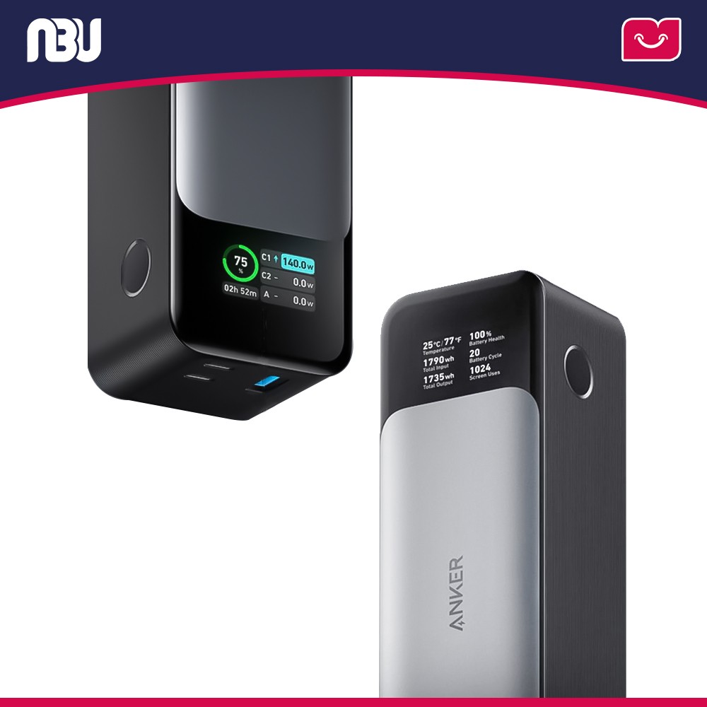 پاوربانک انکر مدل 737 PowerBank Gen 2 A1289011