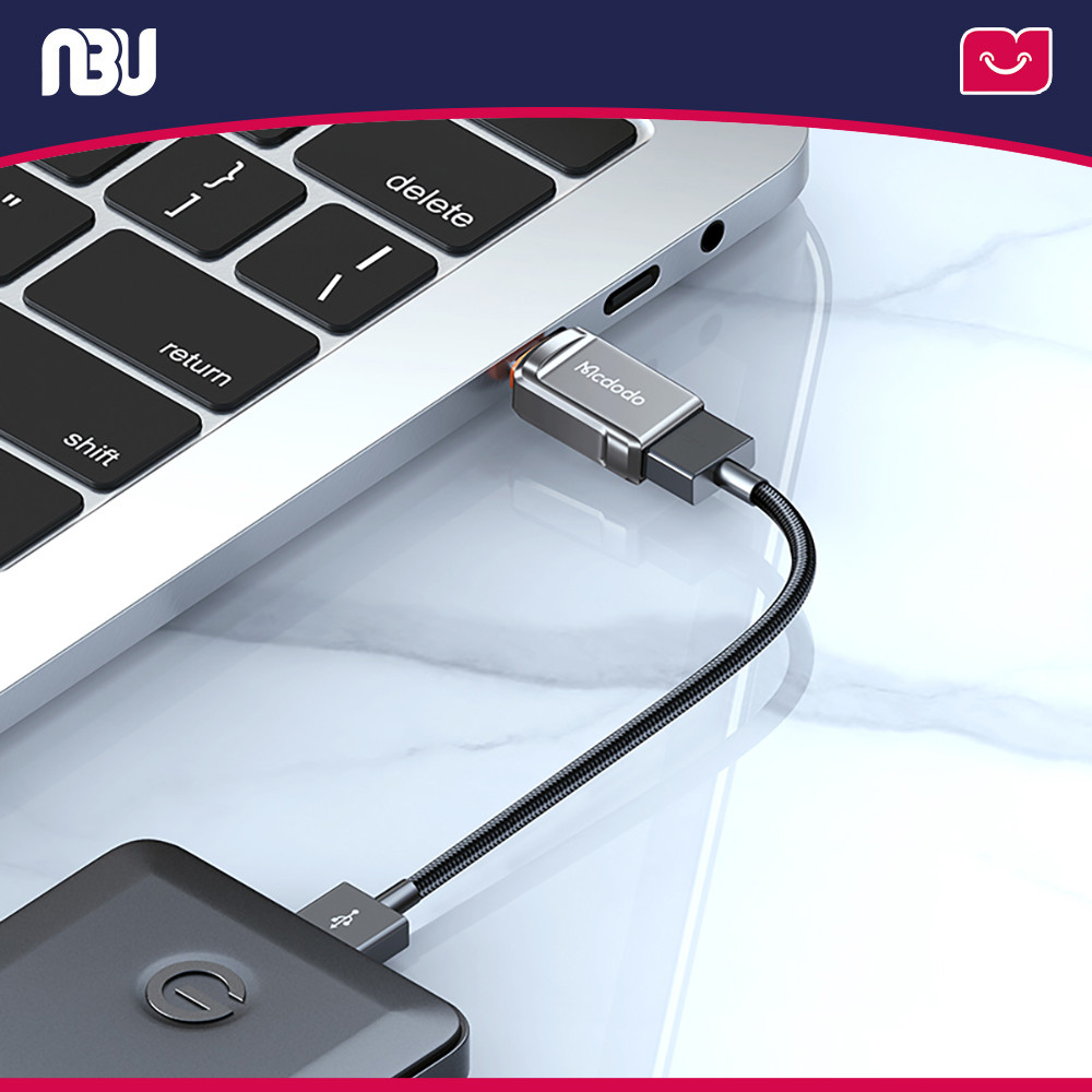 مبدل OTG USB به USB-C مک دودو مدل OT-8730