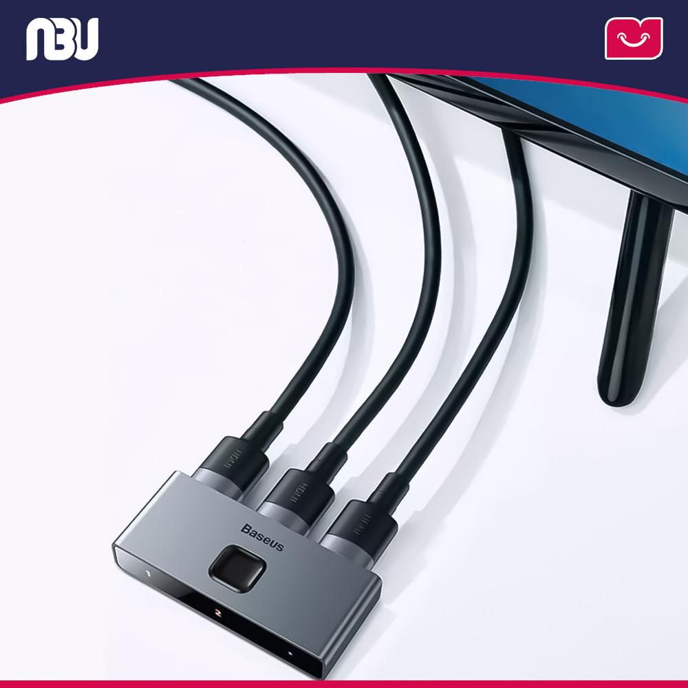 تصویر جدید سویچر HDMI باسئوس مدل CAHUB-BC0G